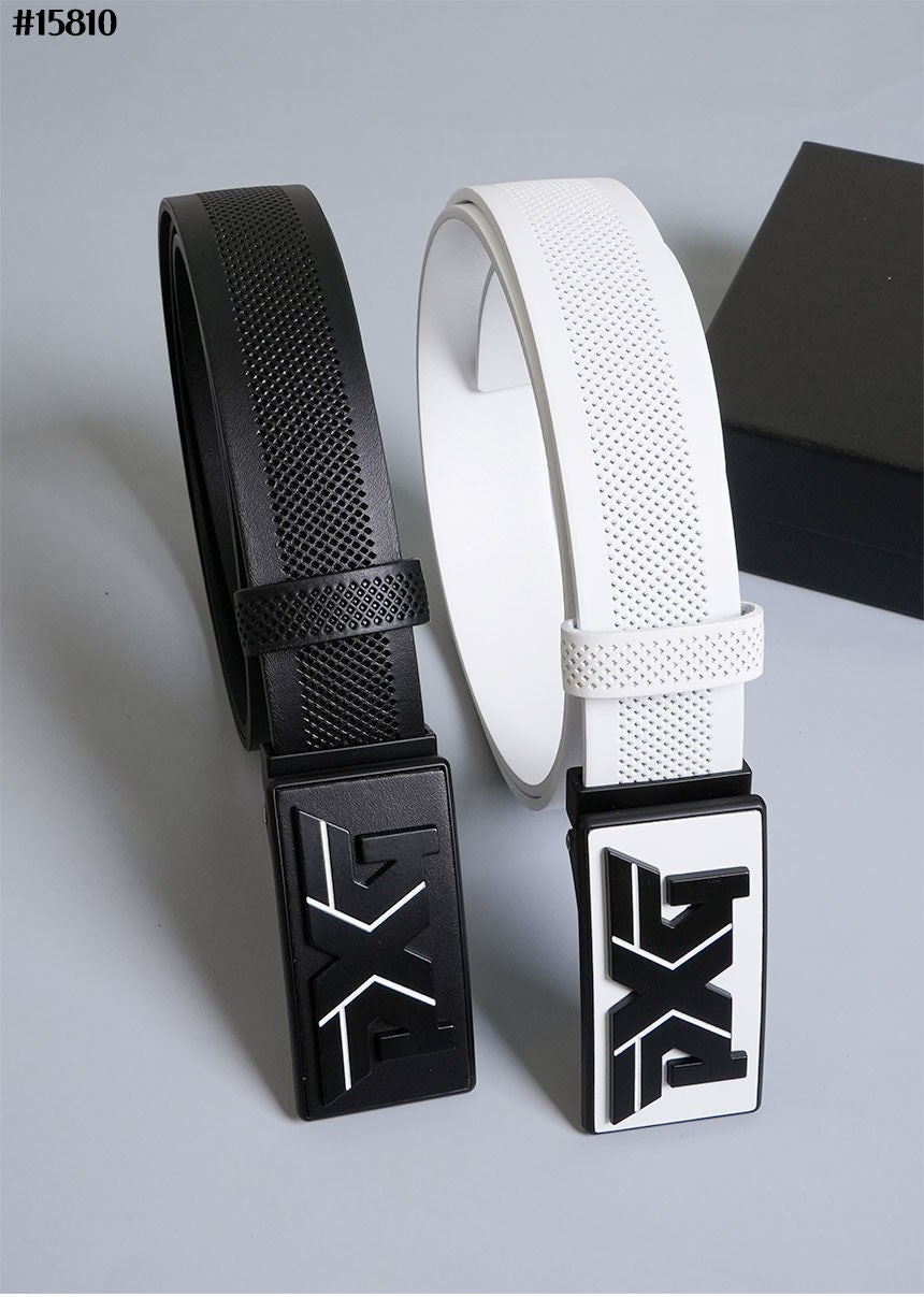 PXG-벨트-국내배송 남성 스퀘어 버클 레더 벨트(컷팅식)