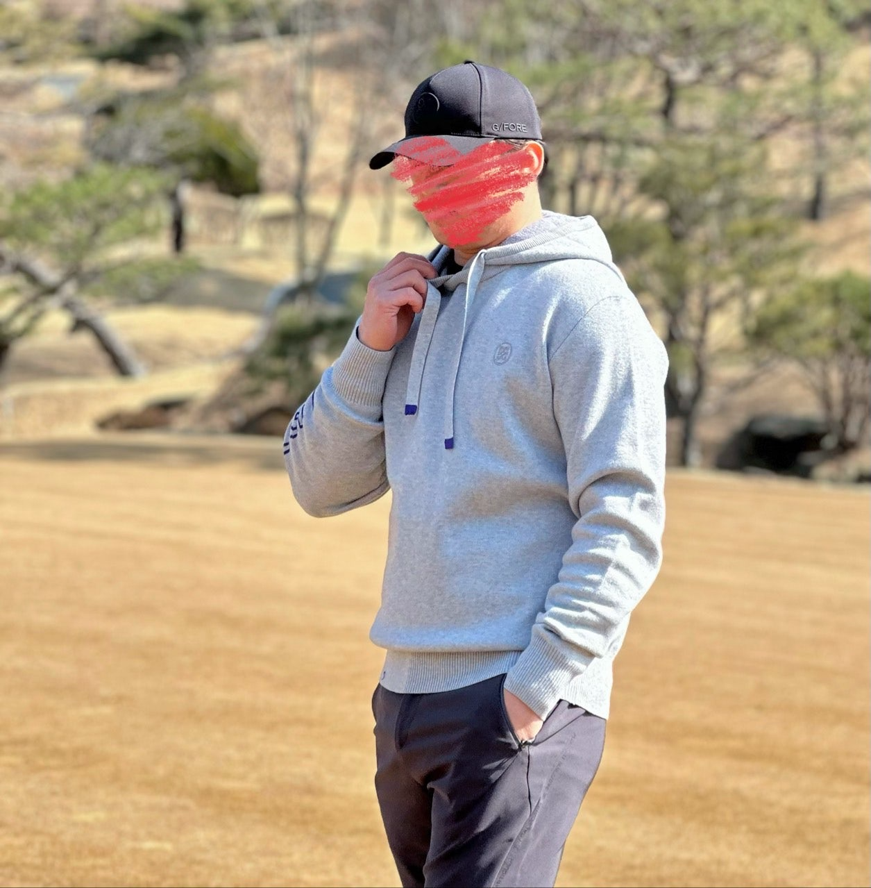 지포어-상의-국내배송 니트 후드 (MAN)