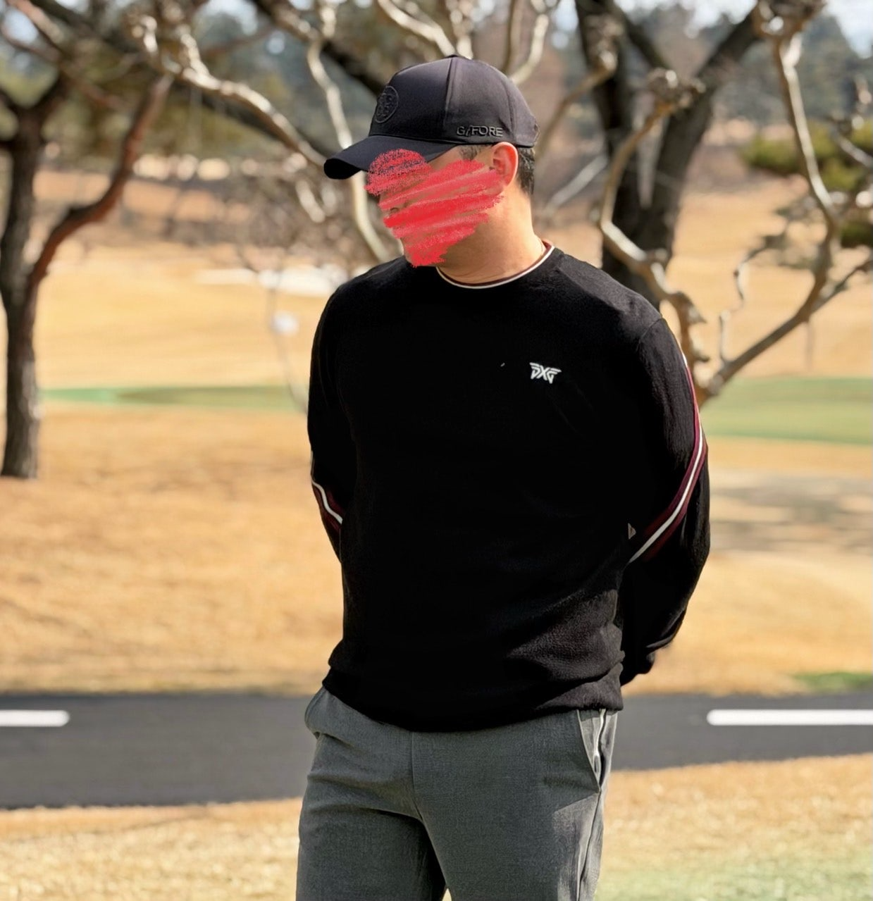 PXG-상의-국내배송 라운드 윈드프루프 스웨터 (MAN)
