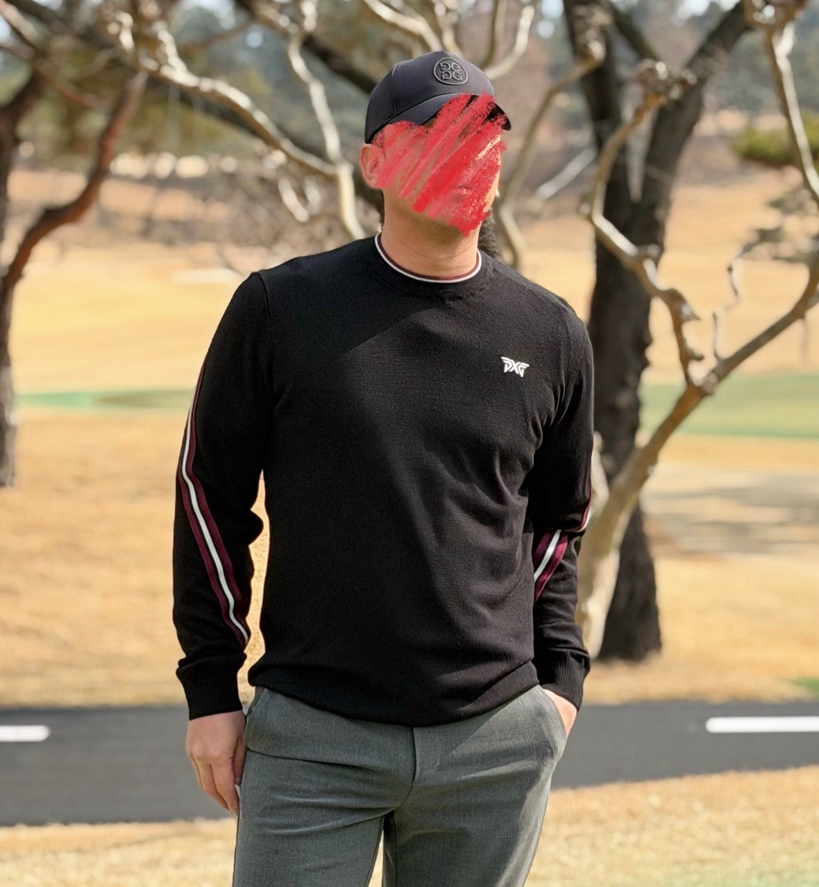 PXG-상의-국내배송 라운드 윈드프루프 스웨터 (MAN)