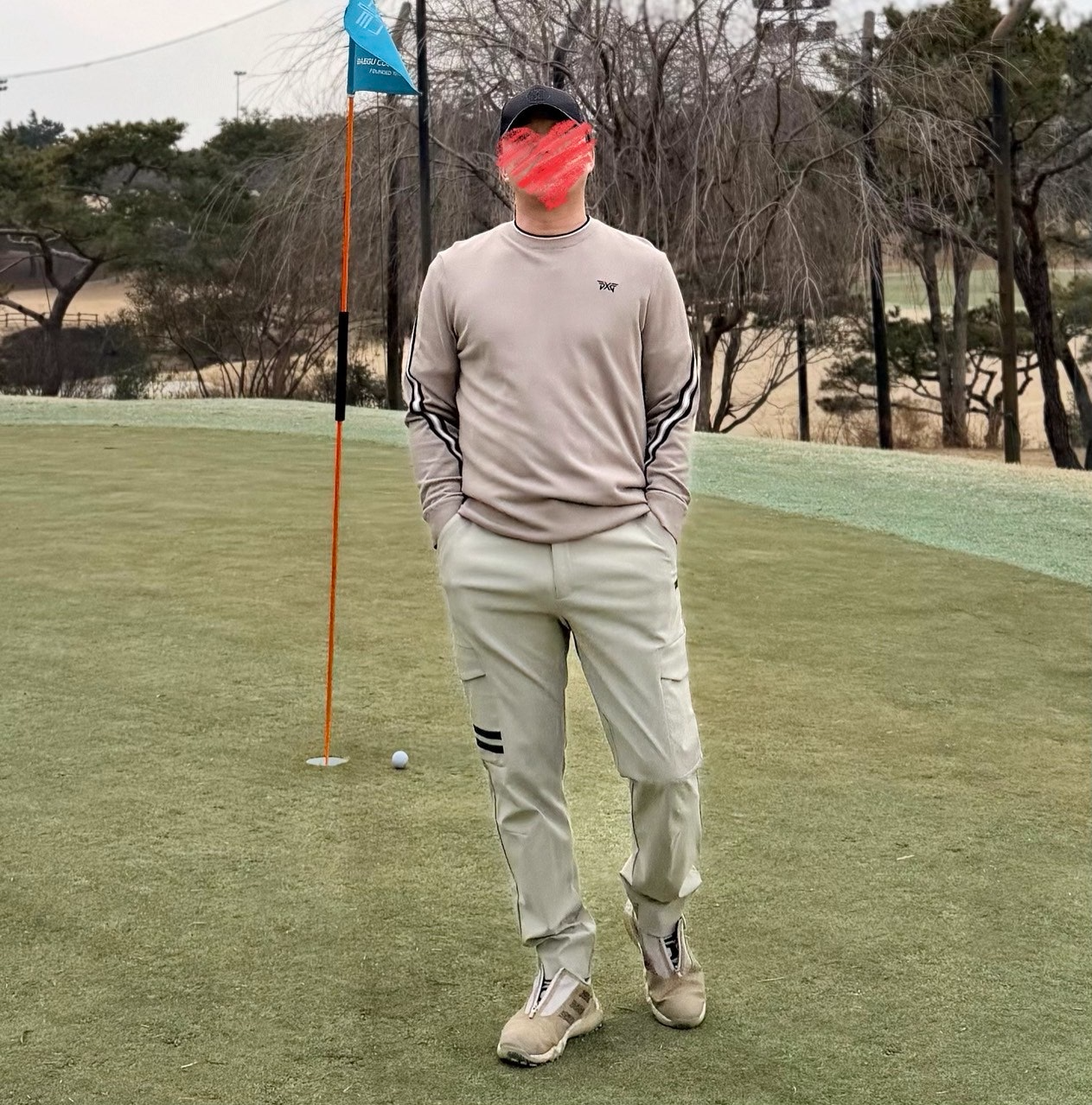 PXG-상의-국내배송 라운드 윈드프루프 스웨터 (MAN)