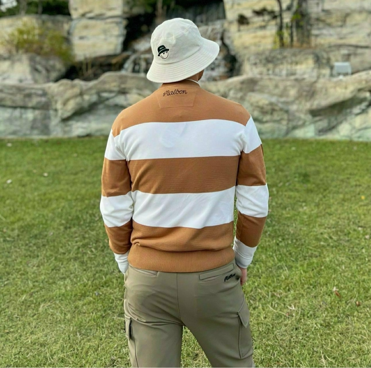말본-상의-국내배송 럭비 스웨터 (MEN)