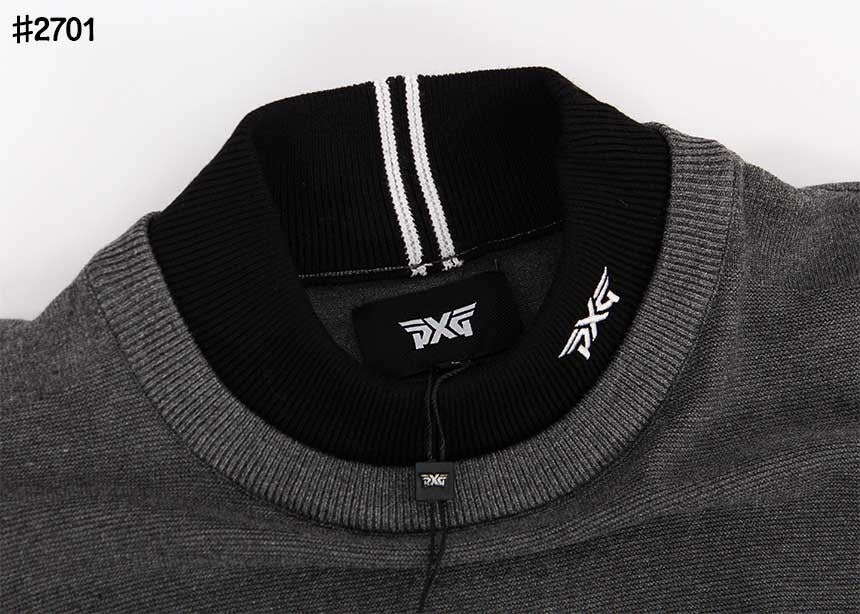PXG-상의-국내배송 레이어드 모크 넥 스웨터