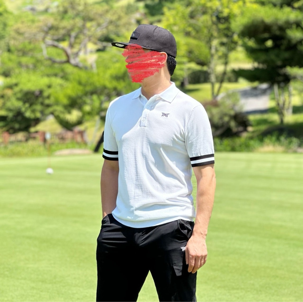 PXG-상의-국내배송 맨즈 썸머 카라 쇼츠 슬리브 니트 (MAN)