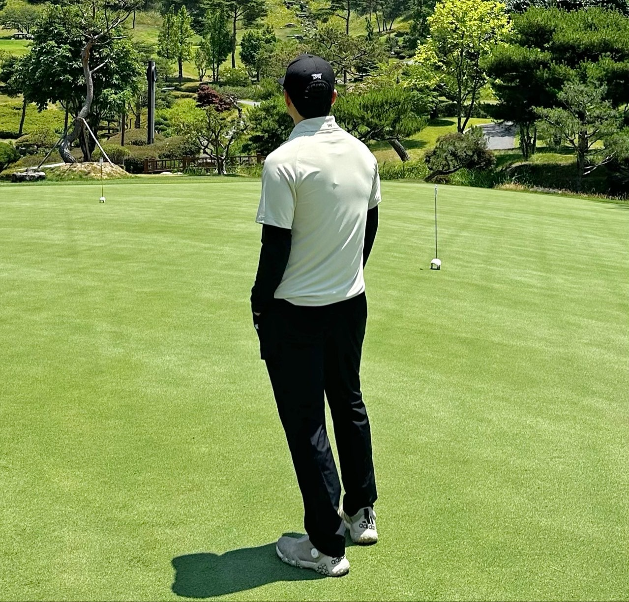 PXG-상의-국내배송 맨즈 썸머 쿨 슬리브 레이어드 카라 긴팔 티셔츠 (MAN)