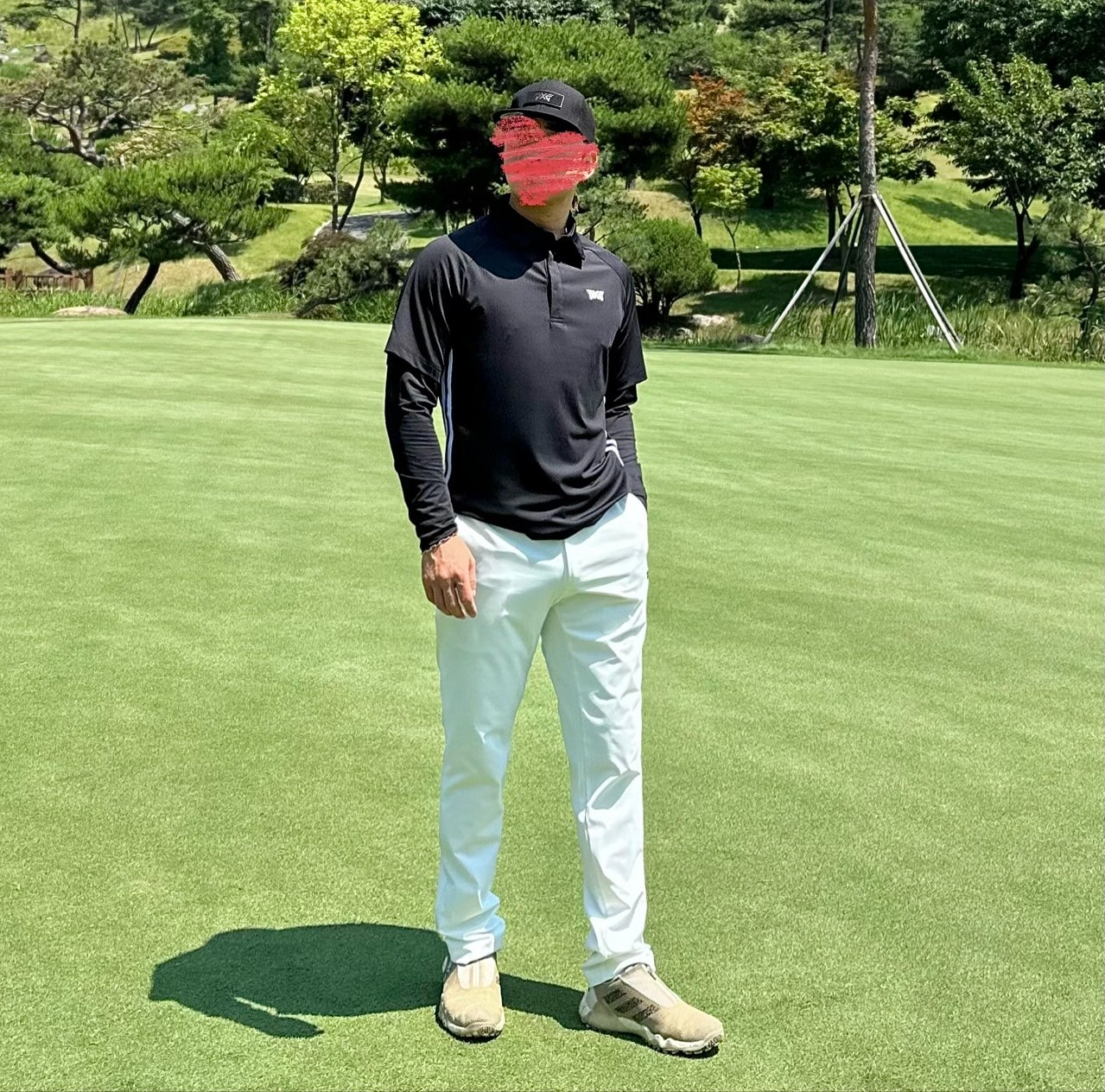PXG-상의-국내배송 맨즈 썸머 쿨 슬리브 레이어드 카라 긴팔 티셔츠 (MAN)