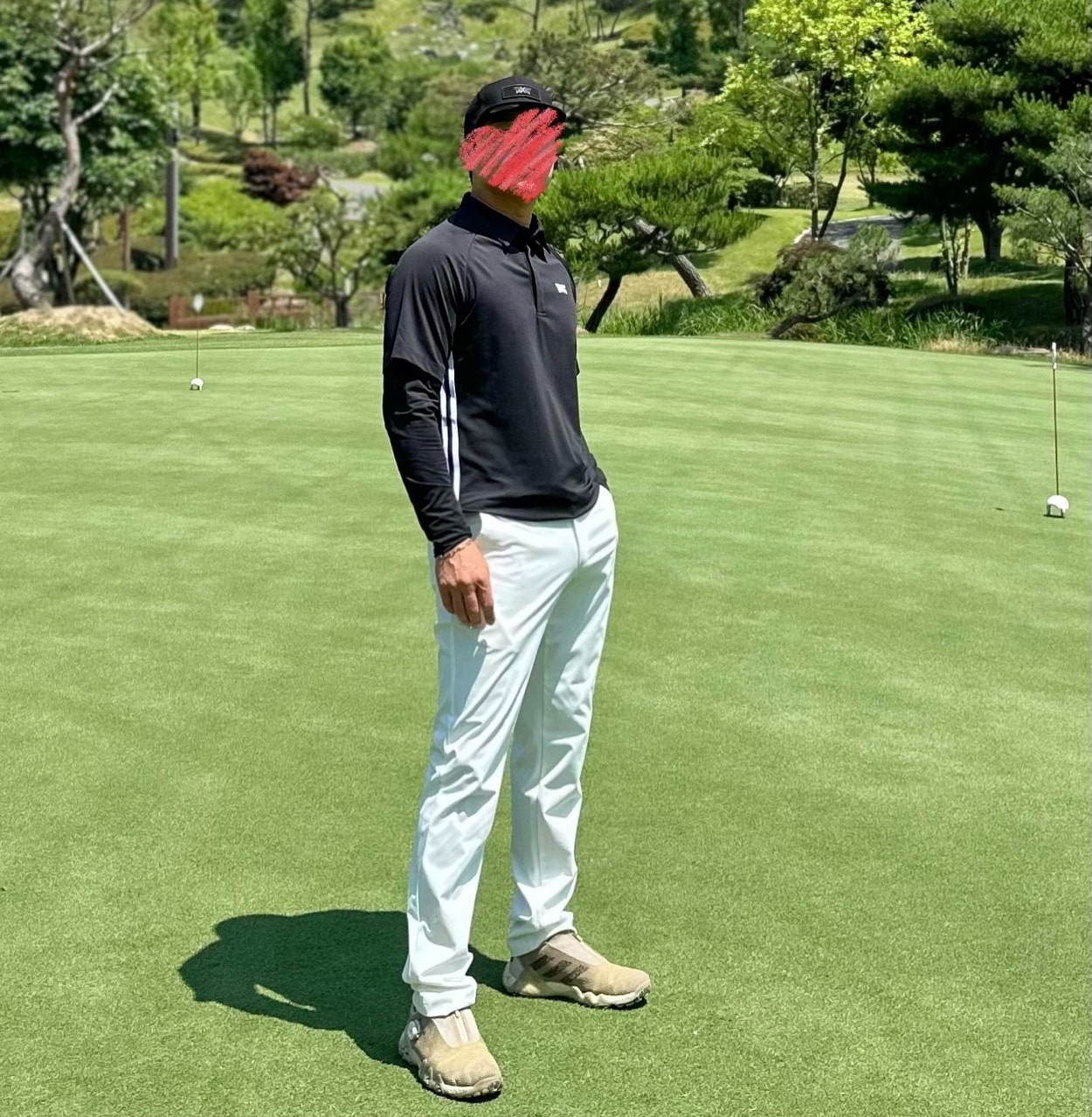 PXG-상의-국내배송 맨즈 썸머 쿨 슬리브 레이어드 카라 긴팔 티셔츠 (MAN)
