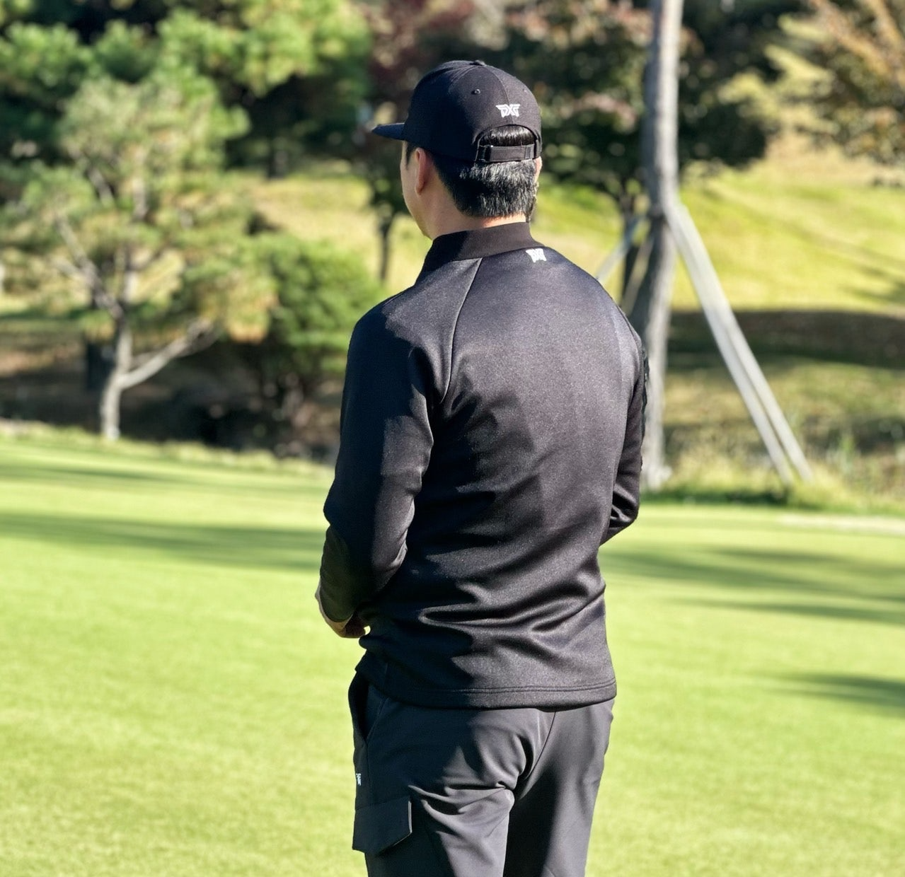 PXG-상의-국내배송 맨즈 하프넥 티셔츠