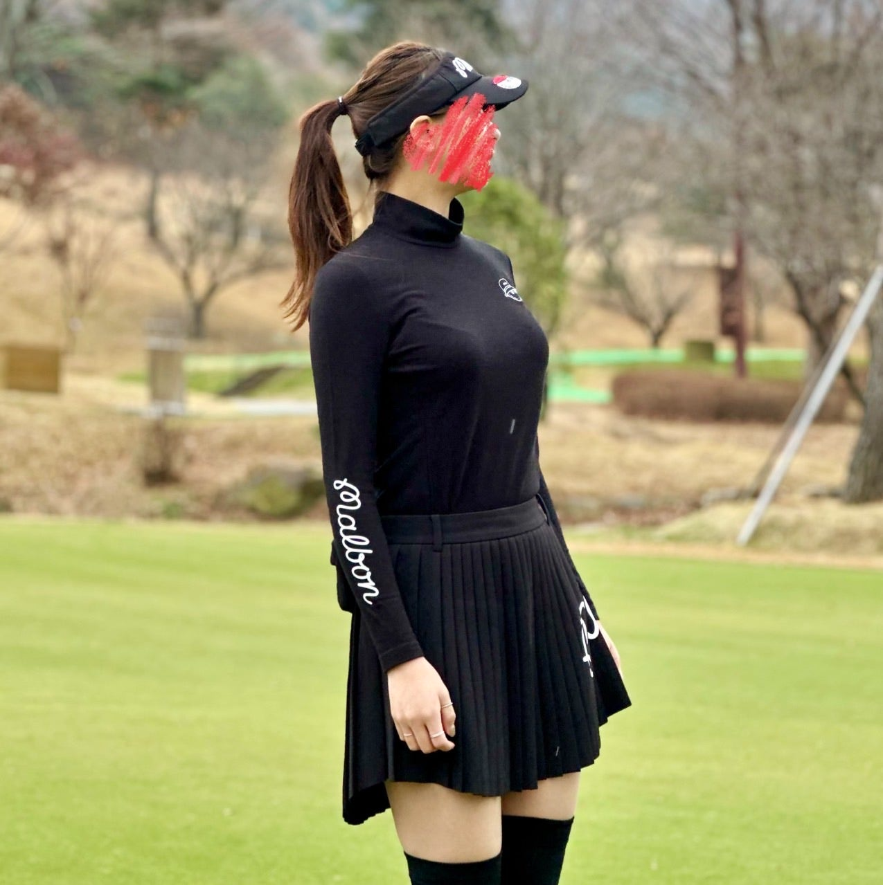 말본-상의-국내배송 모크넥 베이스 레이어 기모이너 (WOMEN)