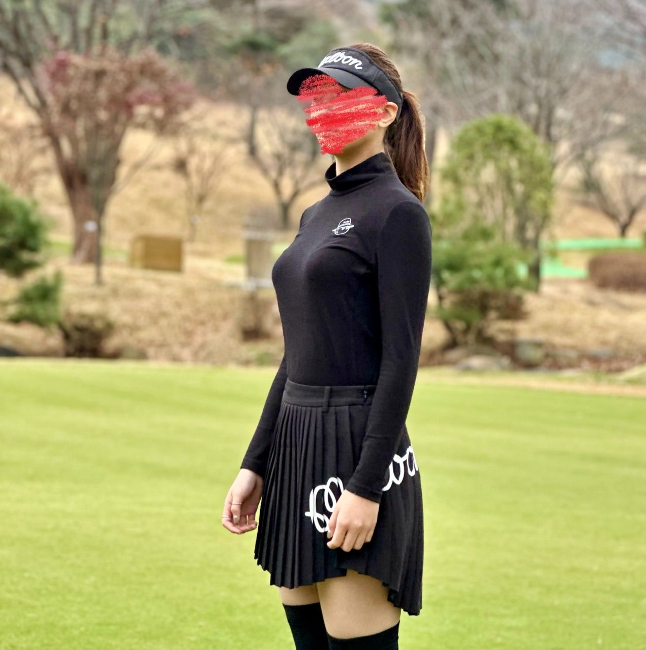 말본-상의-국내배송 모크넥 베이스 레이어 기모이너 (WOMEN)