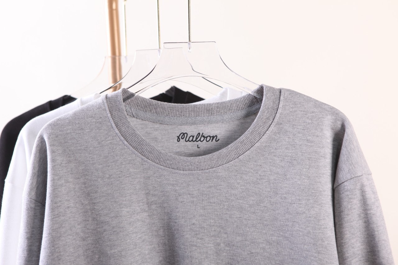 말본-상의-국내배송 백로고 맨투맨