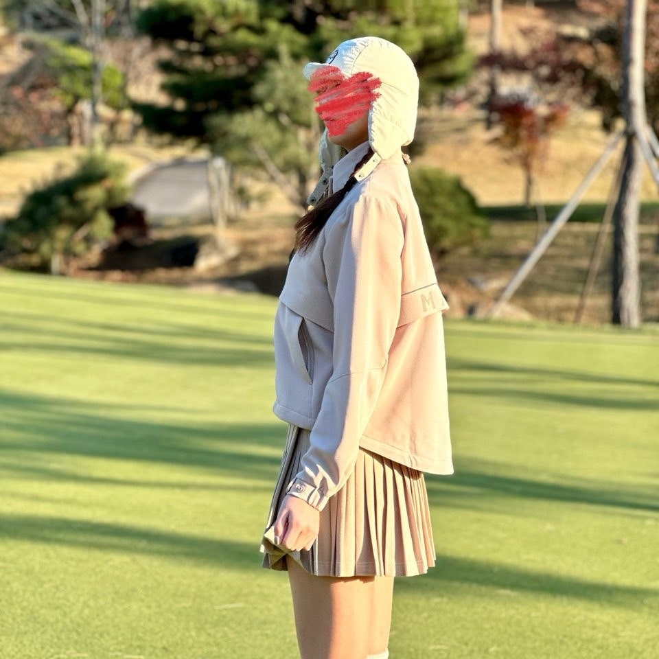 말본-상의-국내배송 베이직 스윙 볼 파우치 방풍 자켓 (WOMEN)