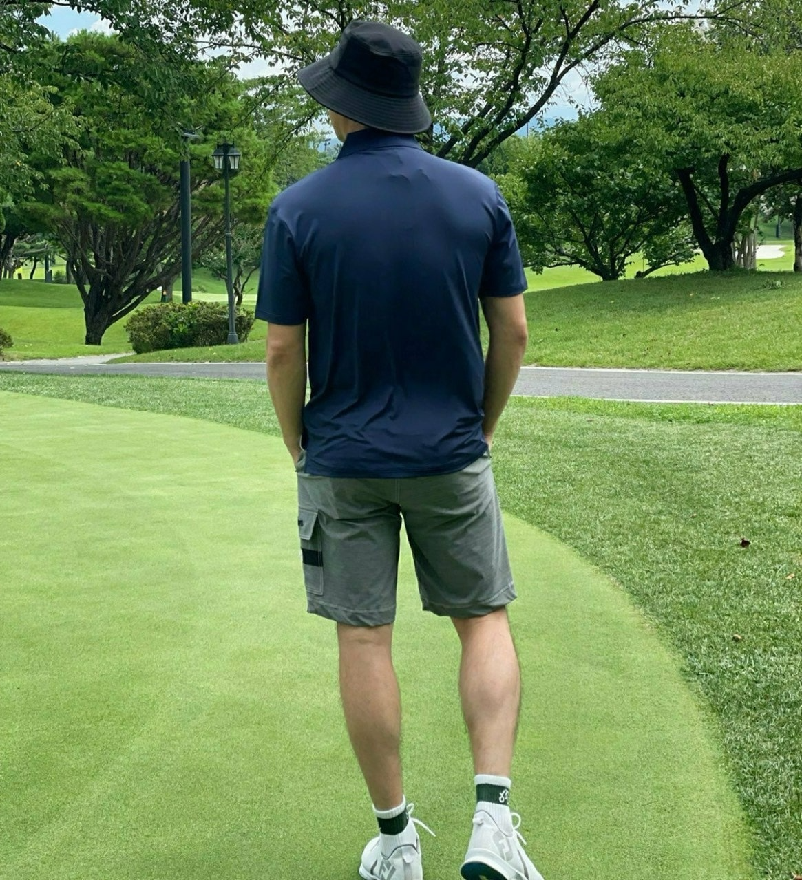 말본-상의-국내배송 블럭 폴로 티셔츠 (MAN)