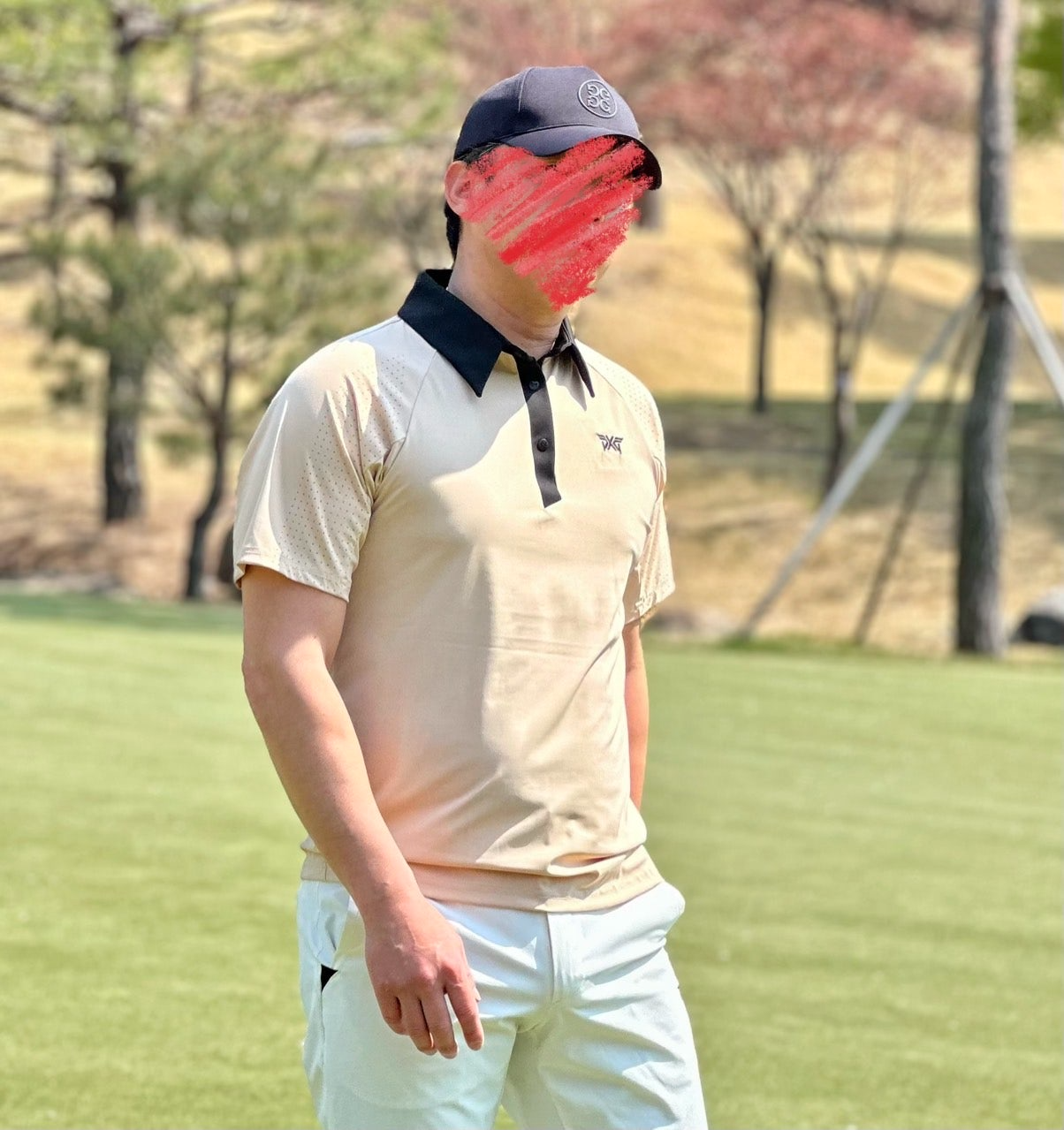 PXG-상의-국내배송 썸머 로고 포인트 카라 셔츠 티셔츠 (MAN)