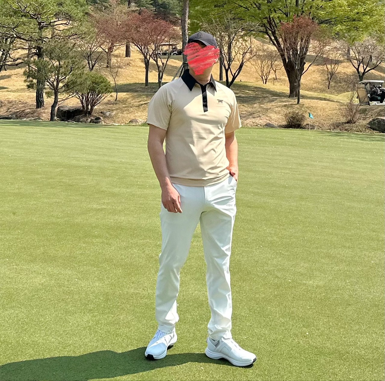 PXG-상의-국내배송 썸머 로고 포인트 카라 셔츠 티셔츠 (MAN)