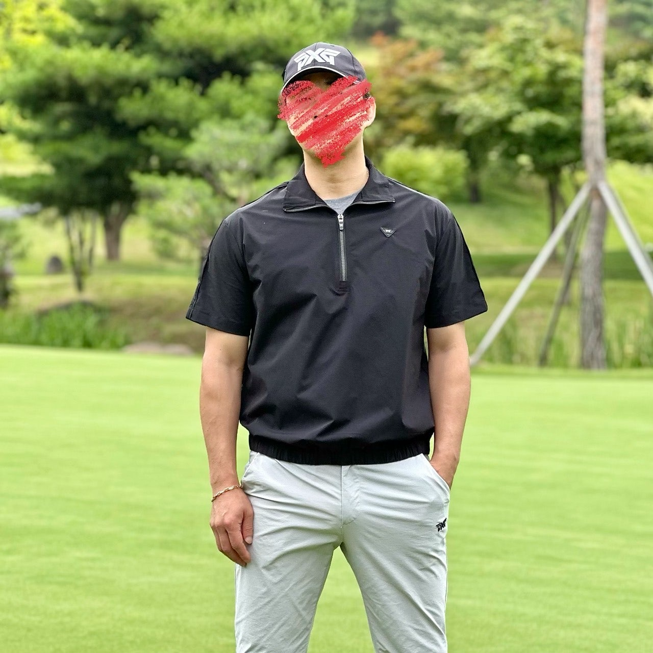 PXG-상의-국내배송 썸머 숏 슬리브 아노락 자켓 (MAN)