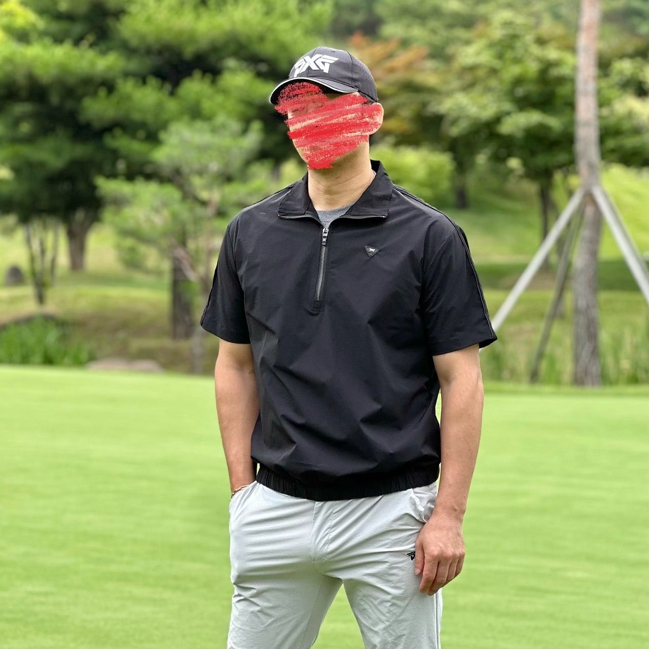 PXG-상의-국내배송 썸머 숏 슬리브 아노락 자켓 (MAN)