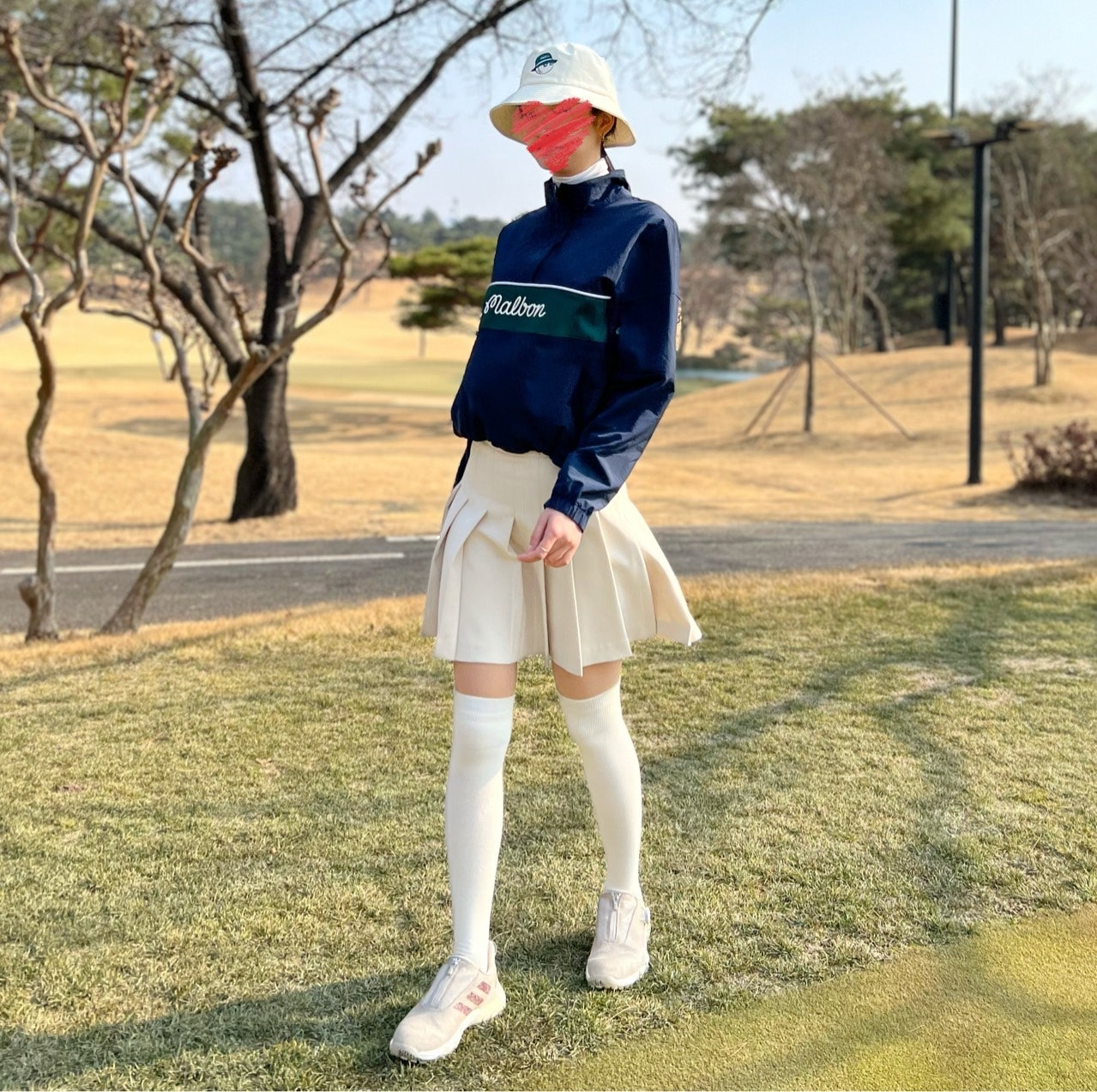 말본-상의-국내배송 아노락 자켓 (WOMEN)