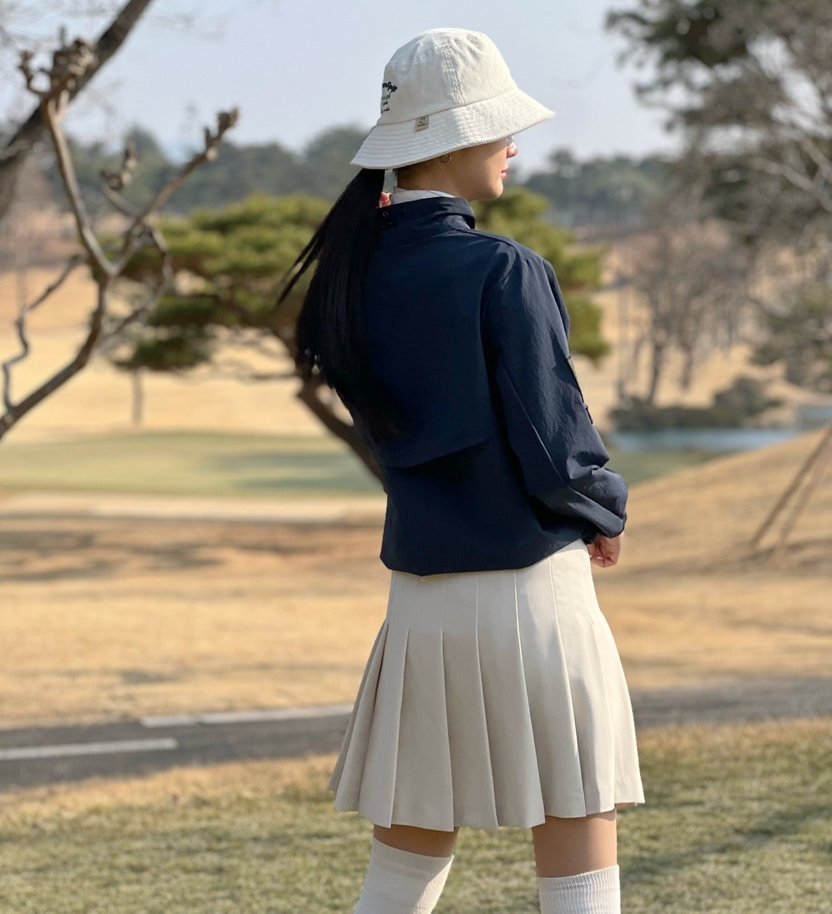 말본-상의-국내배송 아노락 자켓 (WOMEN)