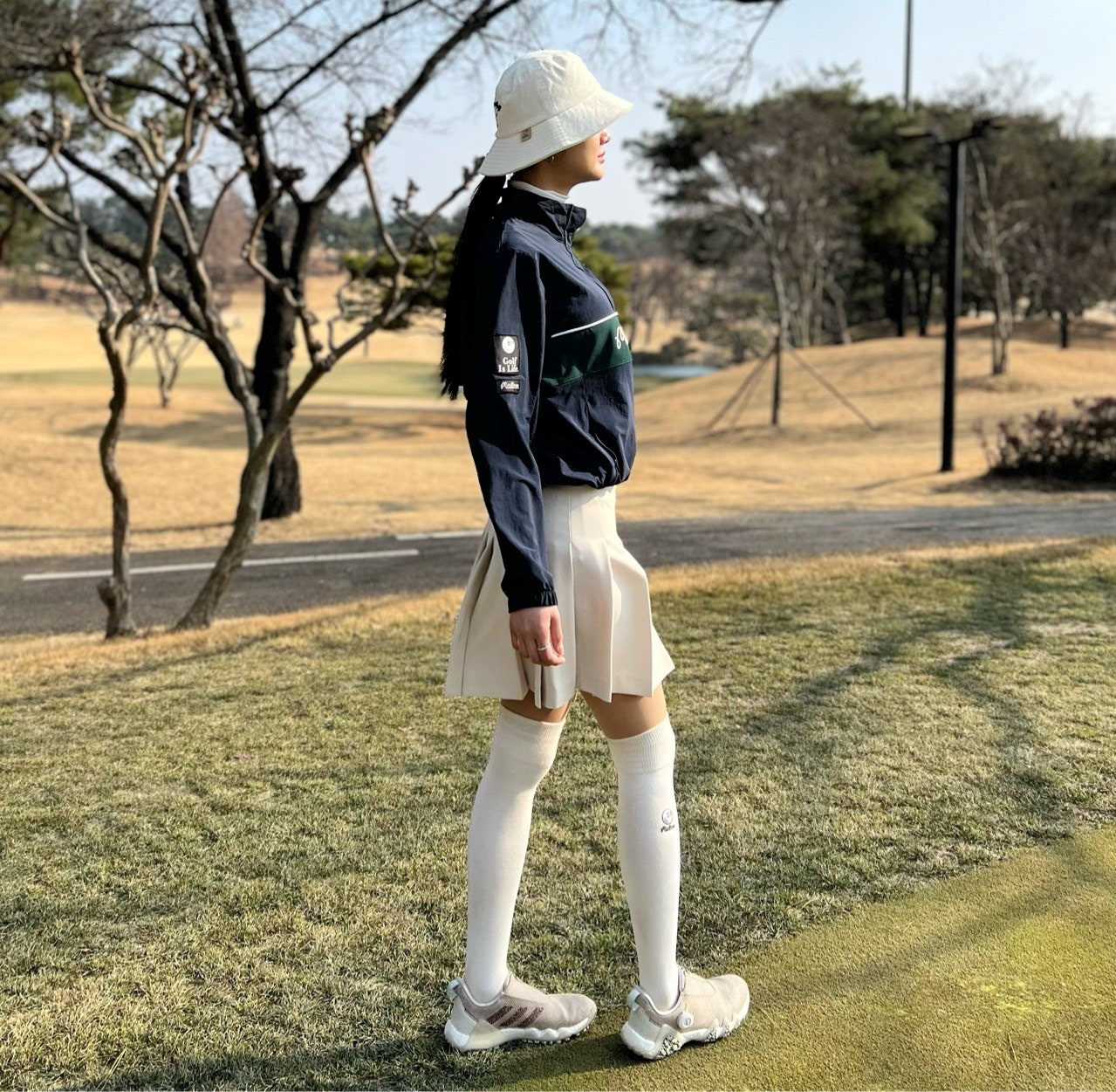 말본-상의-국내배송 아노락 자켓 (WOMEN)