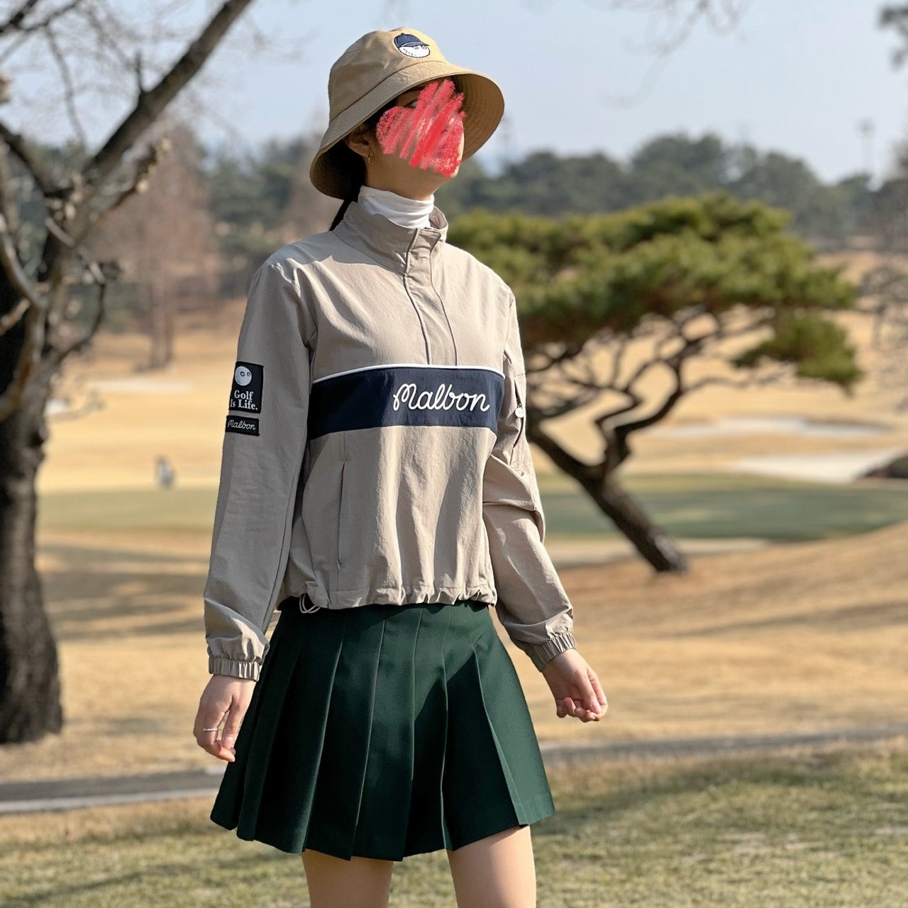 말본-상의-국내배송 아노락 자켓 (WOMEN)