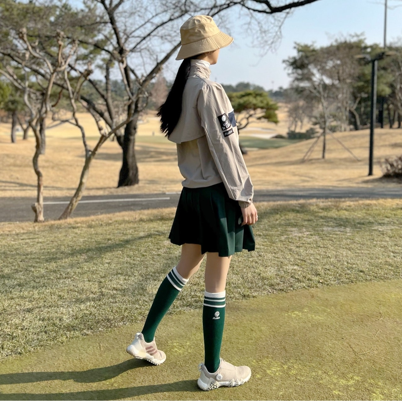 말본-상의-국내배송 아노락 자켓 (WOMEN)