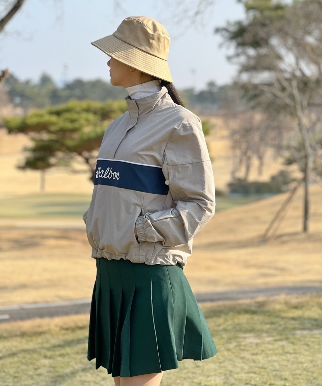 말본-상의-국내배송 아노락 자켓 (WOMEN)