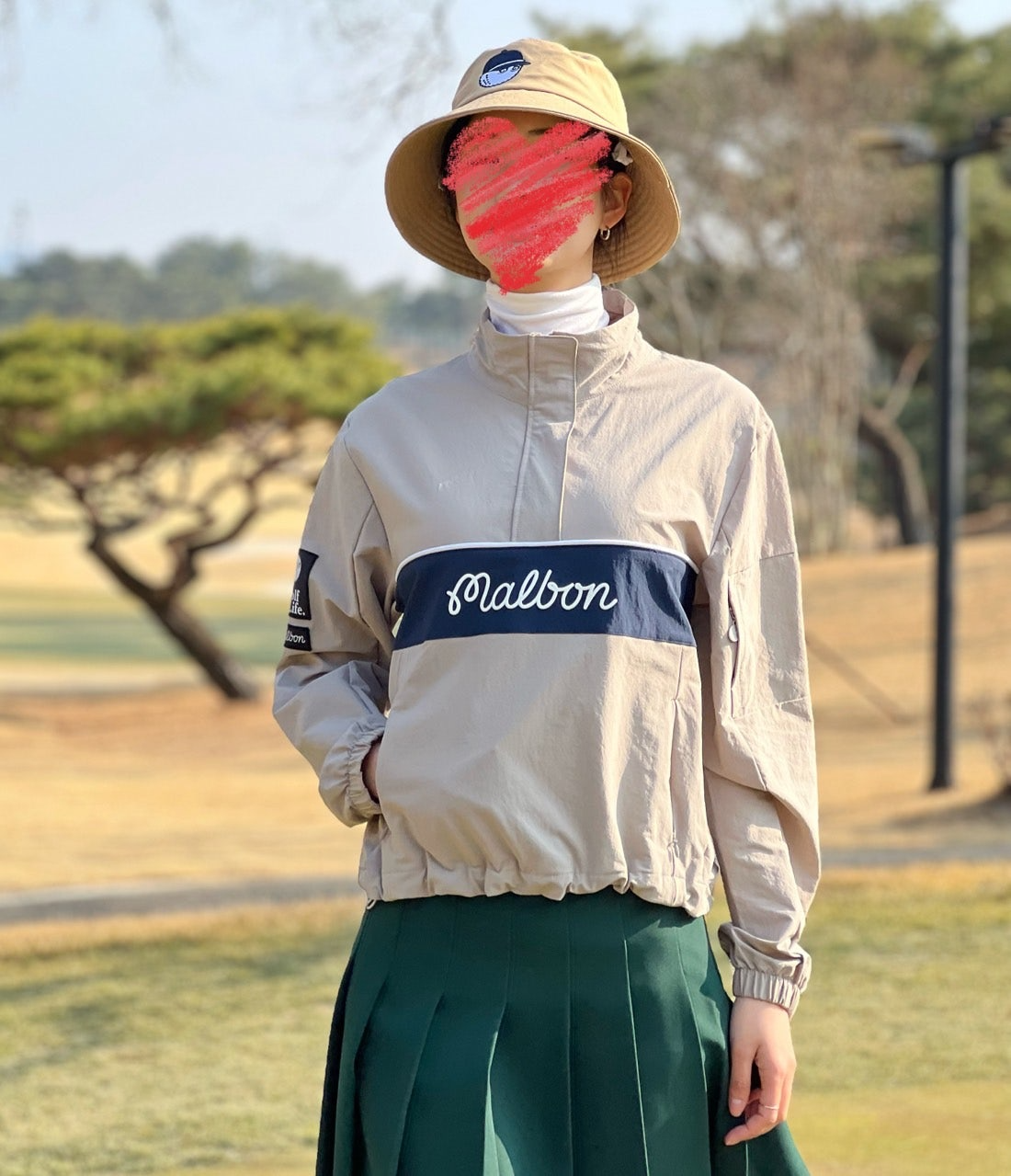 말본-상의-국내배송 아노락 자켓 (WOMEN)