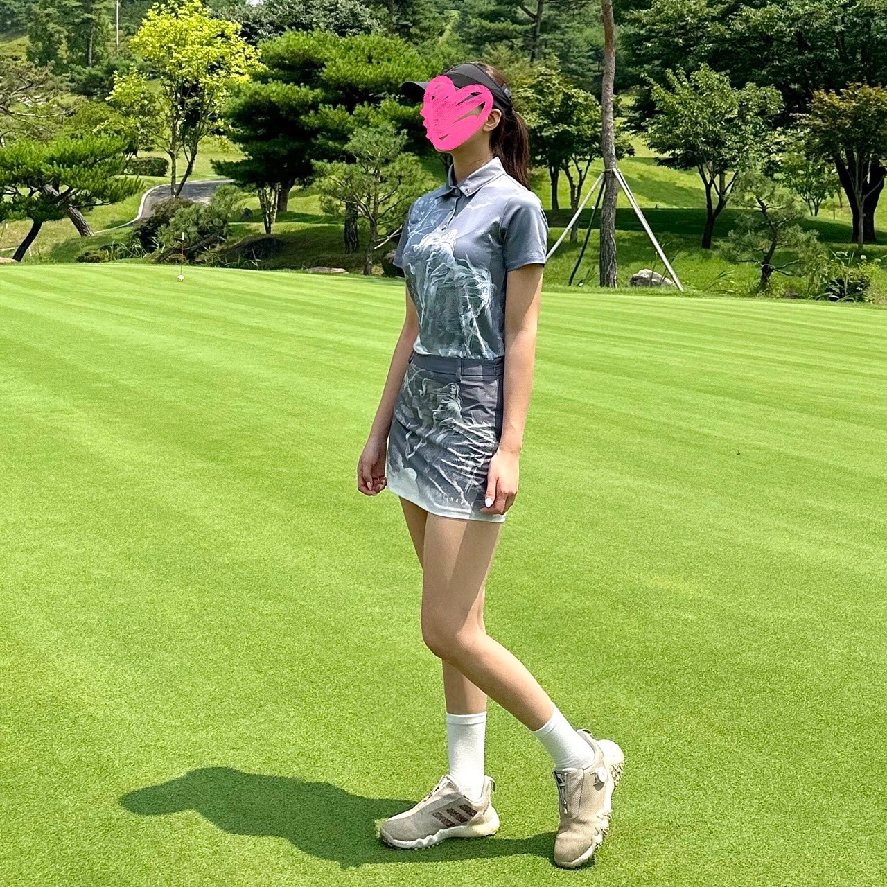 어메이징크리스찬-상의-국내배송 단테 인페르노 카라 티셔츠 (WOMEN)
