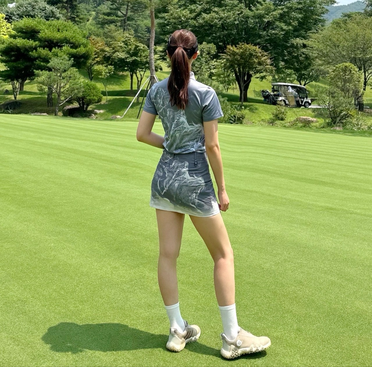어메이징크리스찬-상의-국내배송 단테 인페르노 카라 티셔츠 (WOMEN)