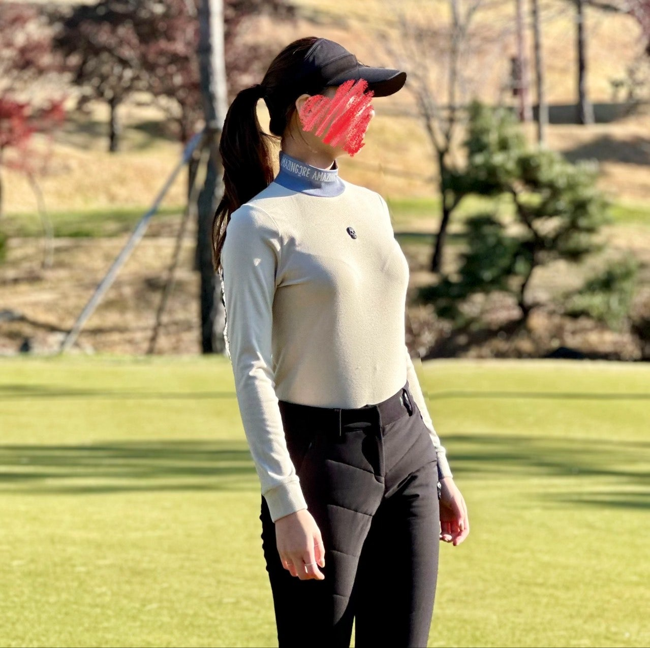 어메이징크리스찬-상의-국내배송 에어로 다이나믹 아코디오 하이넥 티셔츠