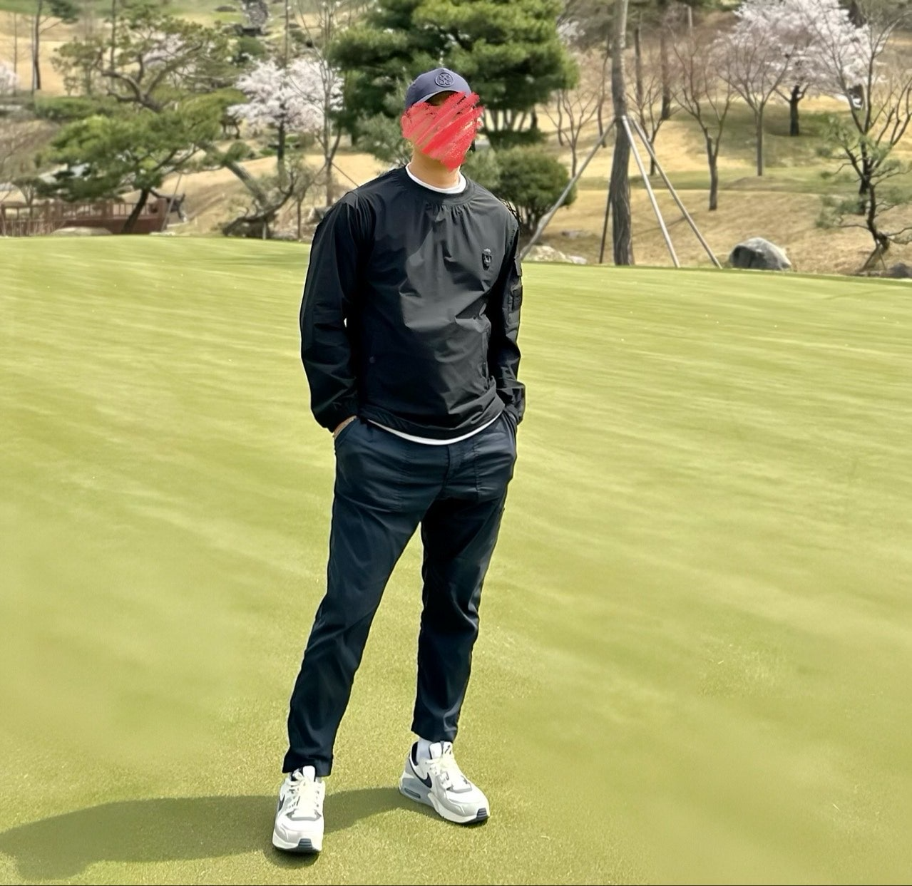 어메이징크리스찬-상의-국내배송 플렉스모션 우븐 라운드 아노락 (MEN)