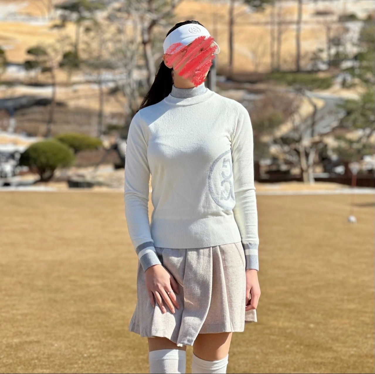 지포어-상의-국내배송 에센셜 윈드프루프 스웨터 (WOMEN)