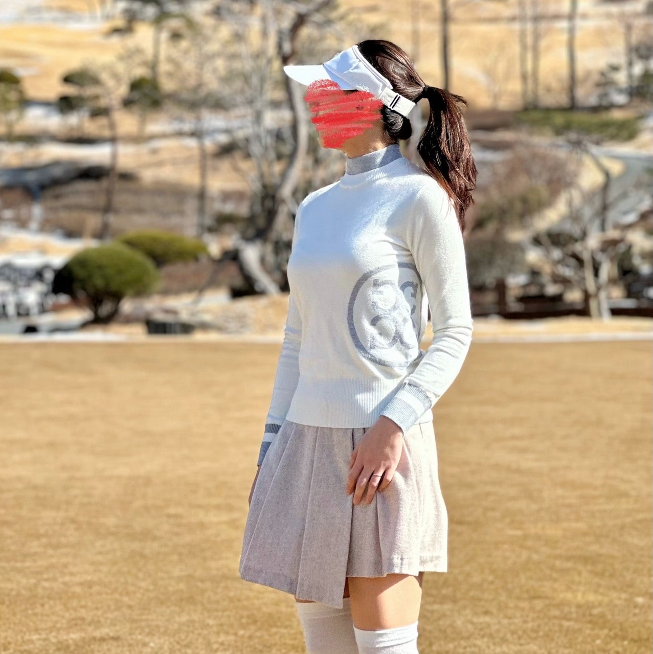 지포어-상의-국내배송 에센셜 윈드프루프 스웨터 (WOMEN)