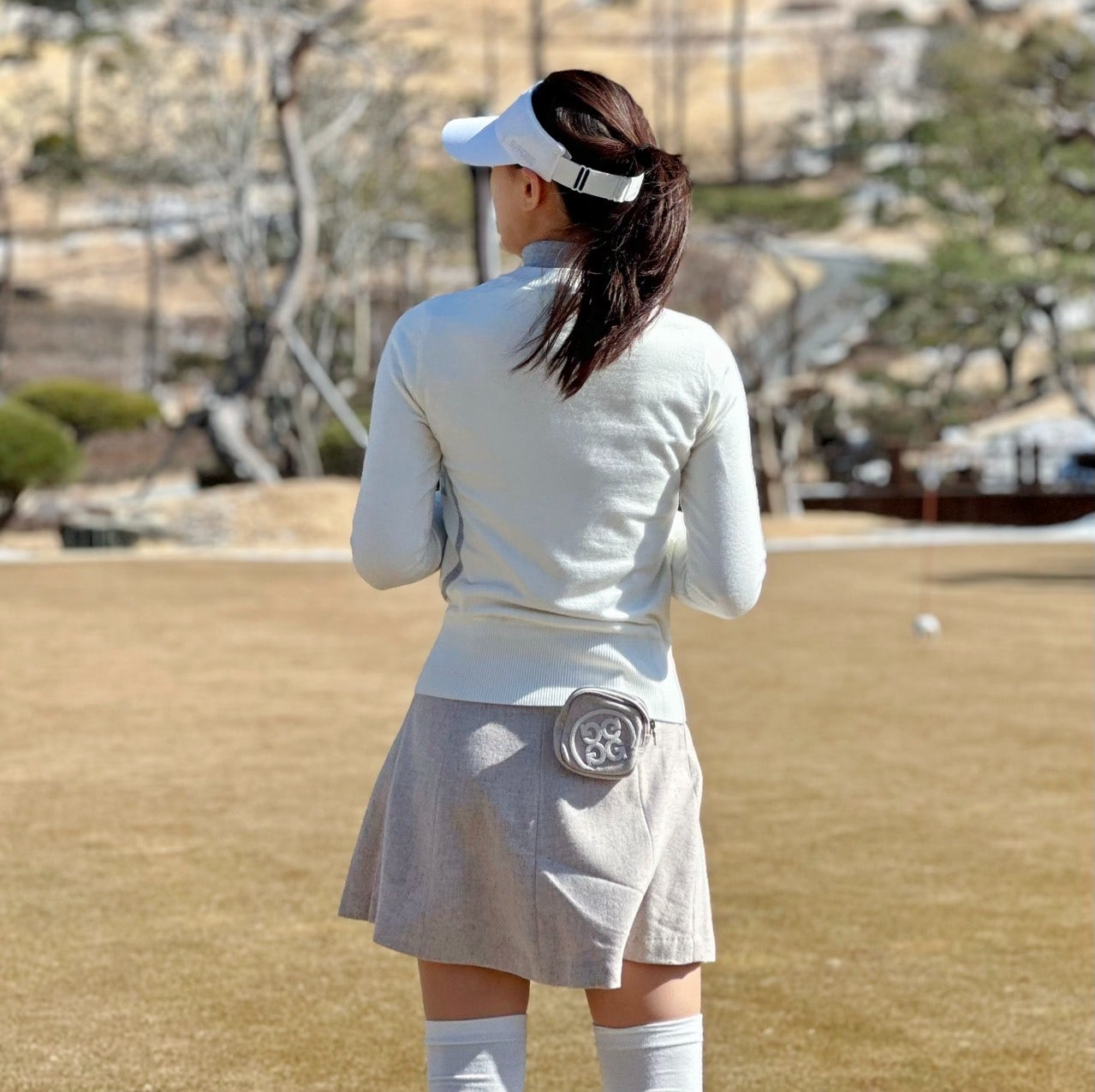 지포어-상의-국내배송 에센셜 윈드프루프 스웨터 (WOMEN)