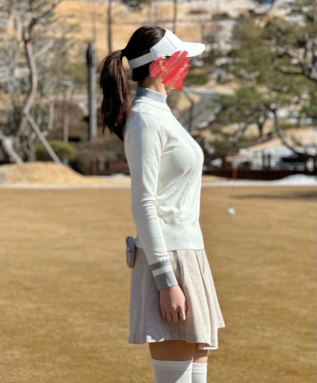 지포어-상의-국내배송 에센셜 윈드프루프 스웨터 (WOMEN)