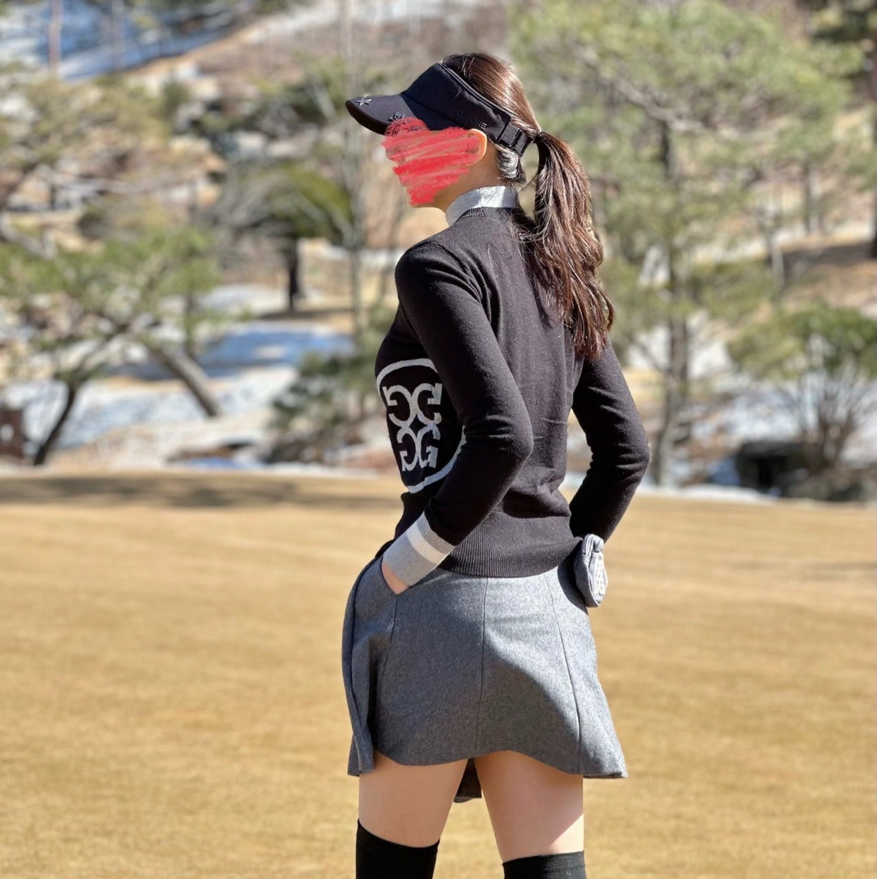지포어-상의-국내배송 에센셜 윈드프루프 스웨터 (WOMEN)