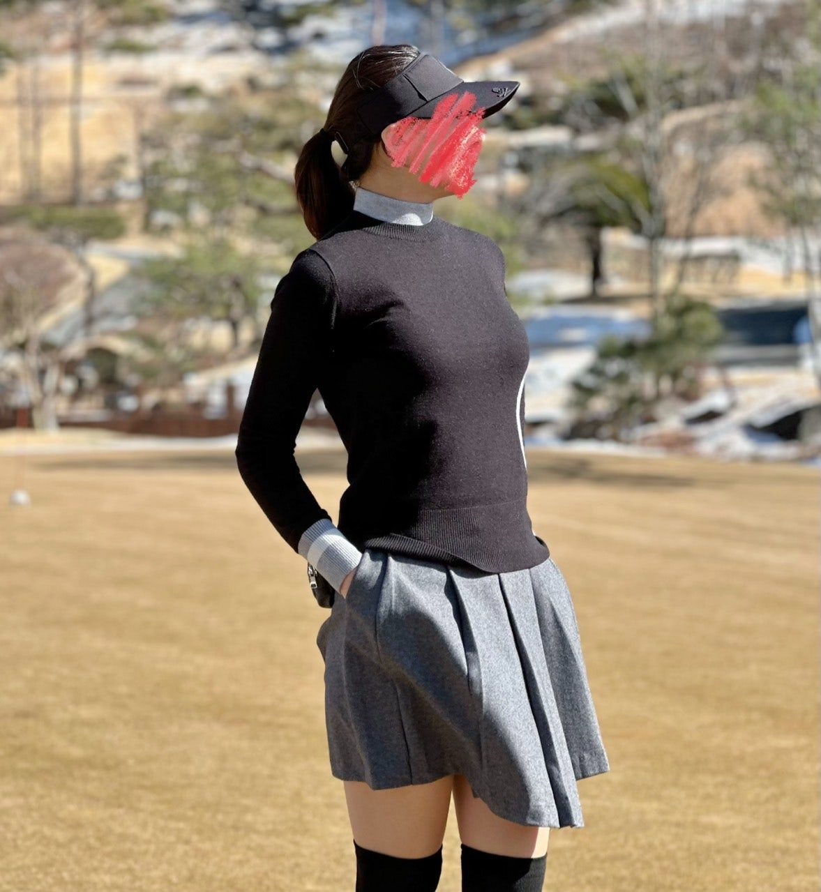 지포어-상의-국내배송 에센셜 윈드프루프 스웨터 (WOMEN)