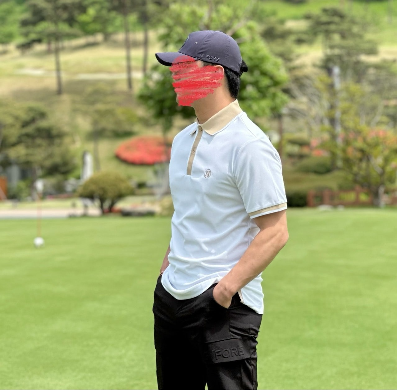 지포어-상의-국내배송 에센셜 테크 피케 티셔츠 (MAN)