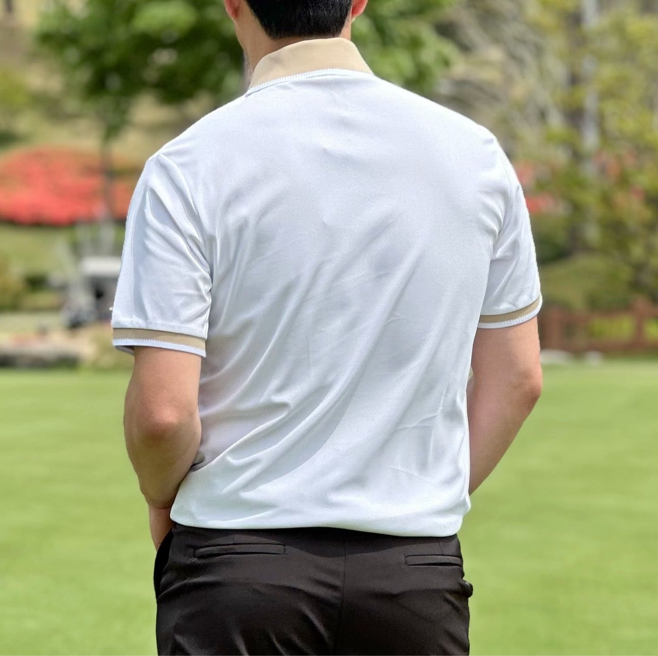 지포어-상의-국내배송 에센셜 테크 피케 티셔츠 (MAN)