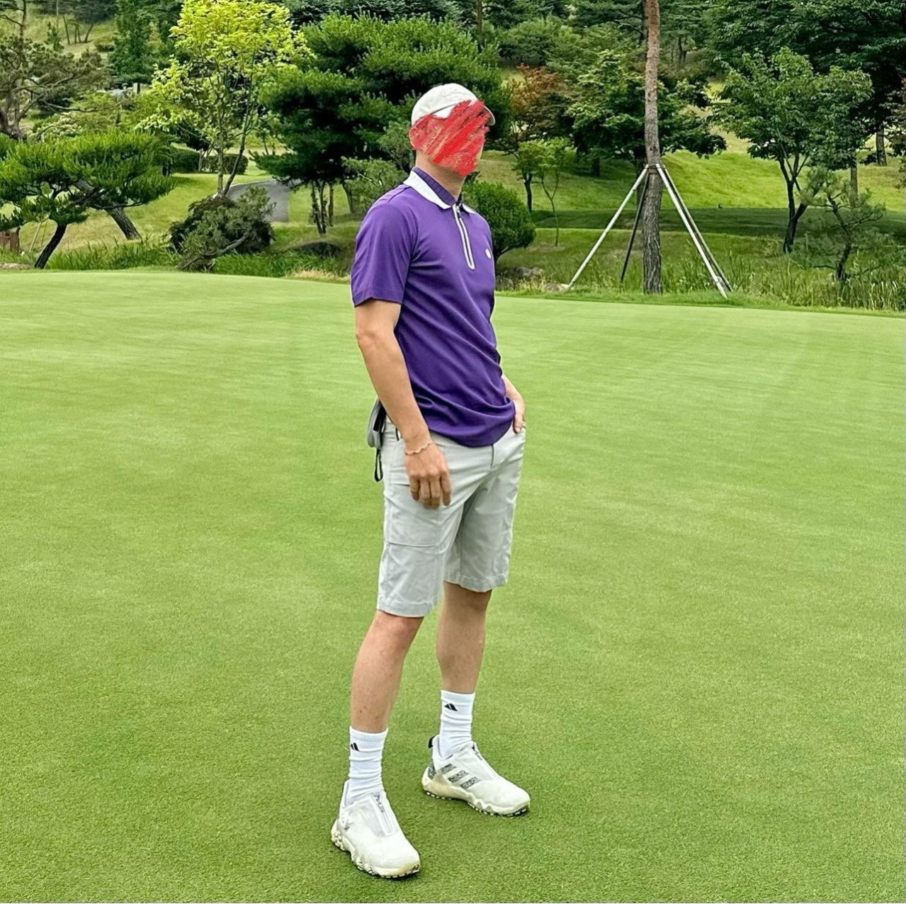 지포어-상의-국내배송 에센셜 테크 피케 티셔츠 (MEN)