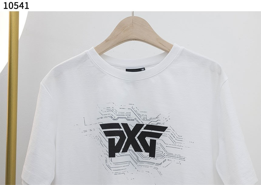 PXG-상의-국내배송 여름 그래픽 라운드 넥 숏 슬리브 티셔츠