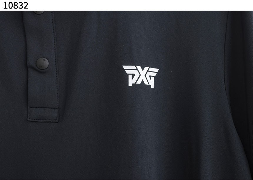 PXG-상의-국내배송 여름 패턴 포인트 카라 숏 슬리브 티셔츠