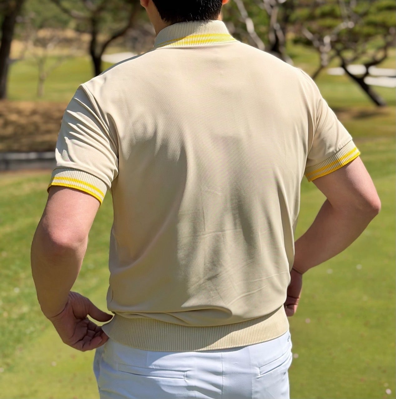 지포어-상의-국내배송 오픈 폴로 티셔츠 (MEN)