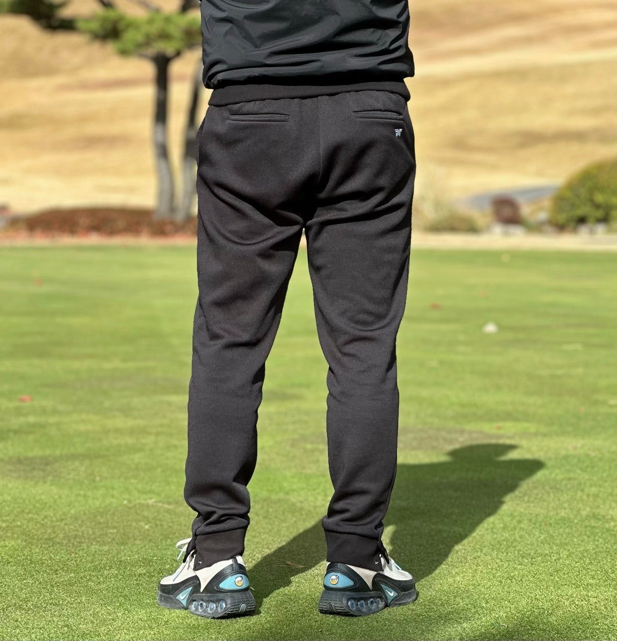 PXG-상의-국내배송 우먼 믹스 후드 맨투맨&우븐 조거팬츠 세트 (MEN)