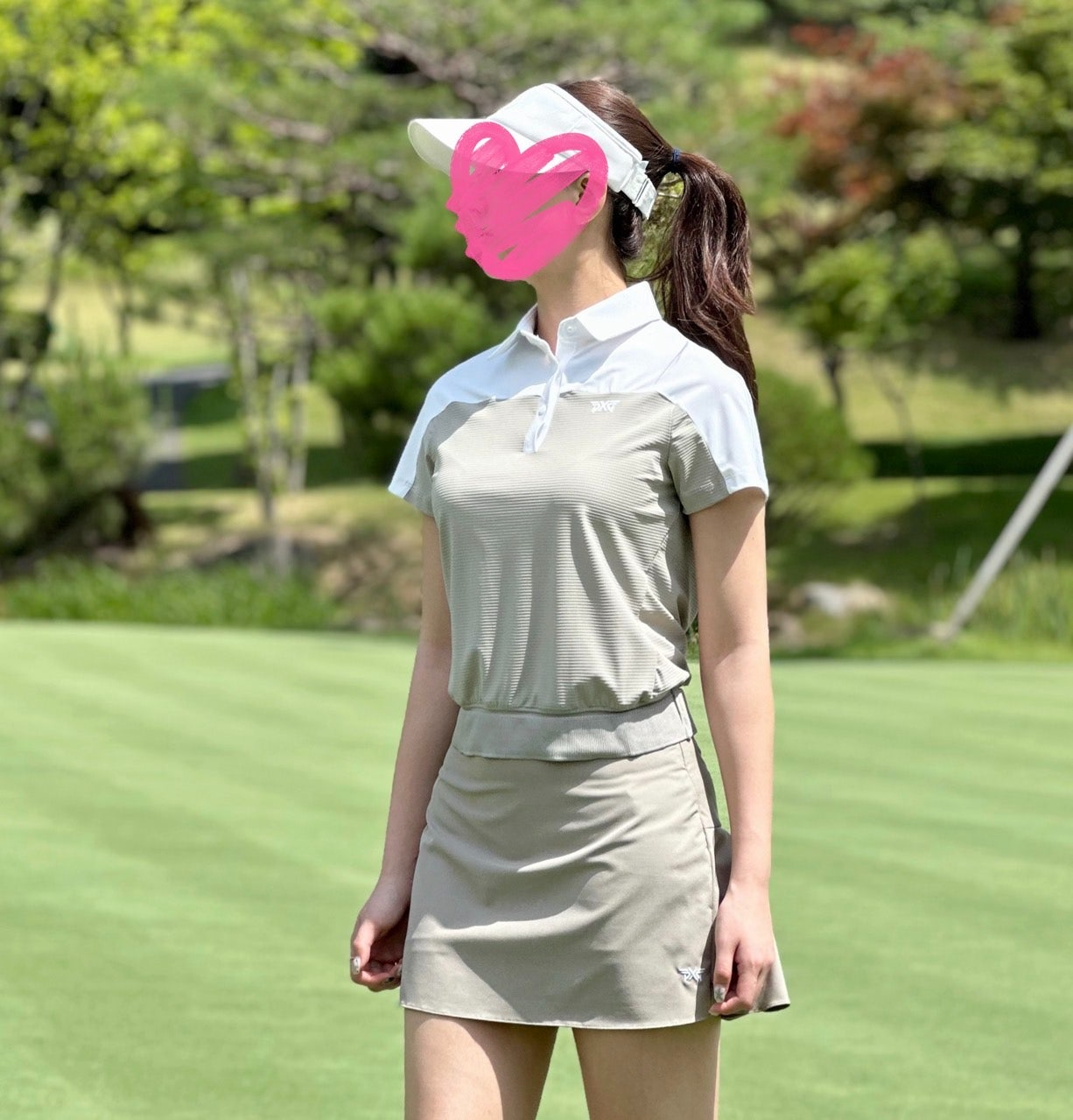 PXG-상의-국내배송 우먼 썸머 배트윙 숏 슬리브 티셔츠 (WOMEN)