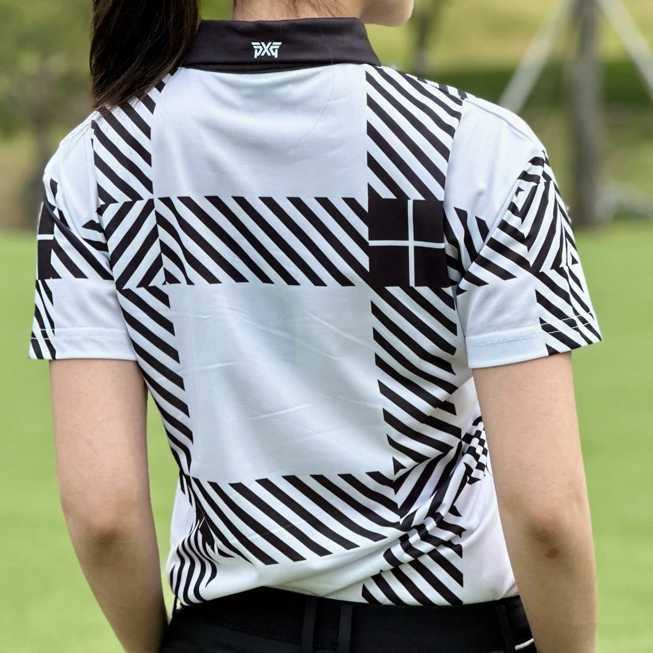 PXG-상의-국내배송 우먼 썸머 패턴 쇼츠 슬리브 (WOMEN)