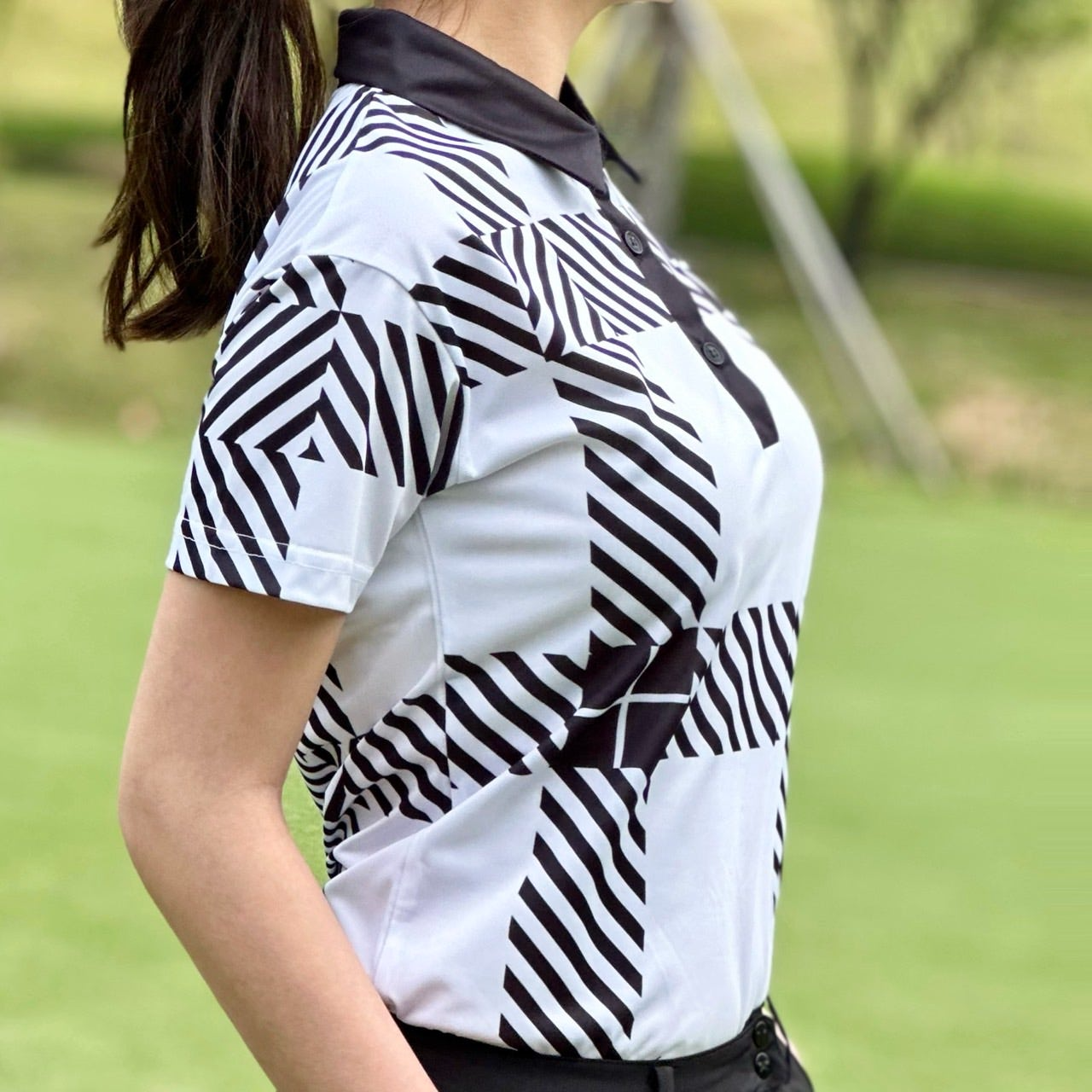 PXG-상의-국내배송 우먼 썸머 패턴 쇼츠 슬리브 (WOMEN)