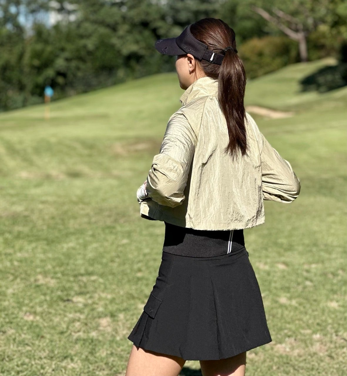 PXG-상의-국내배송 우먼 액티브 스윙 자켓