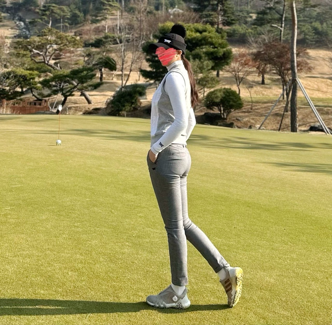 PXG-상의-국내배송 우먼 윈터 니트다운 베스트